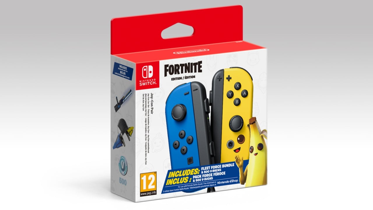 Official Nintendo Switch Fortnite Special Edition - EMPTY BOX ONLY - With  Insert