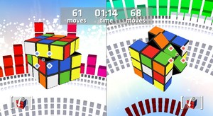 Multiplayer mode with the classic Rubik's Cube!