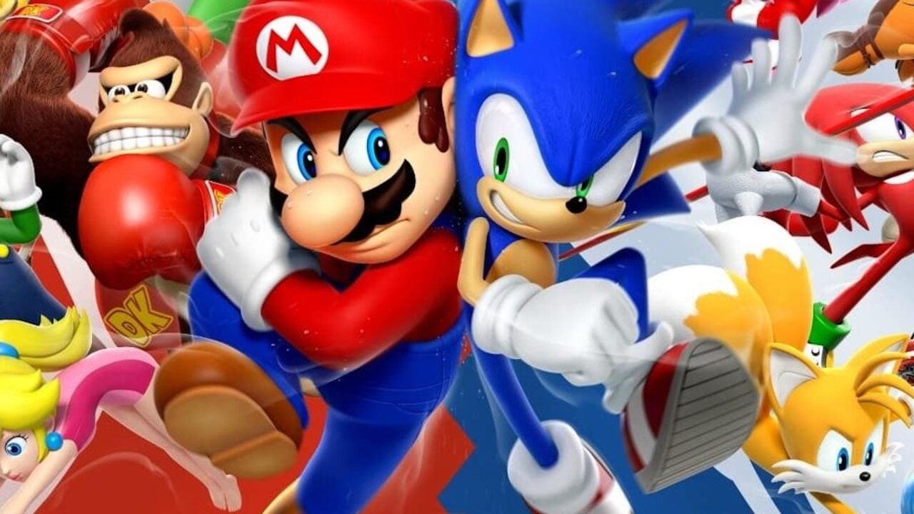mario and sonic at the