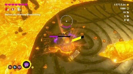 Donkey Kong Bananza Sinister Blusterwing Tempest Layer Boss