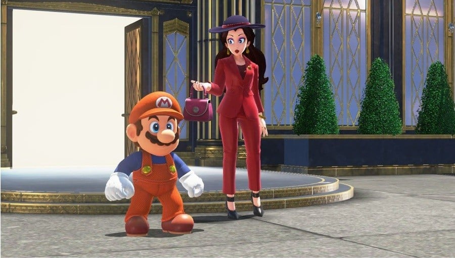 Super Mario Odyssey Mario Pauline