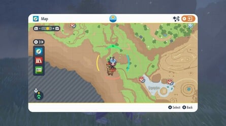 All Wild Tera Pokémon Locations > North Province > Dalizapa Passage Wild Tera Pokémon > Wild Tera Sneasel - 2 of 2