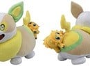 Tomy Is Releasing A Yamper ﻿Pokémon Plush With A Joltik Stuck To Its Butt