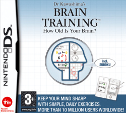 Dr. Kawashima's Brain Training: How Old is Your Brain? Cover