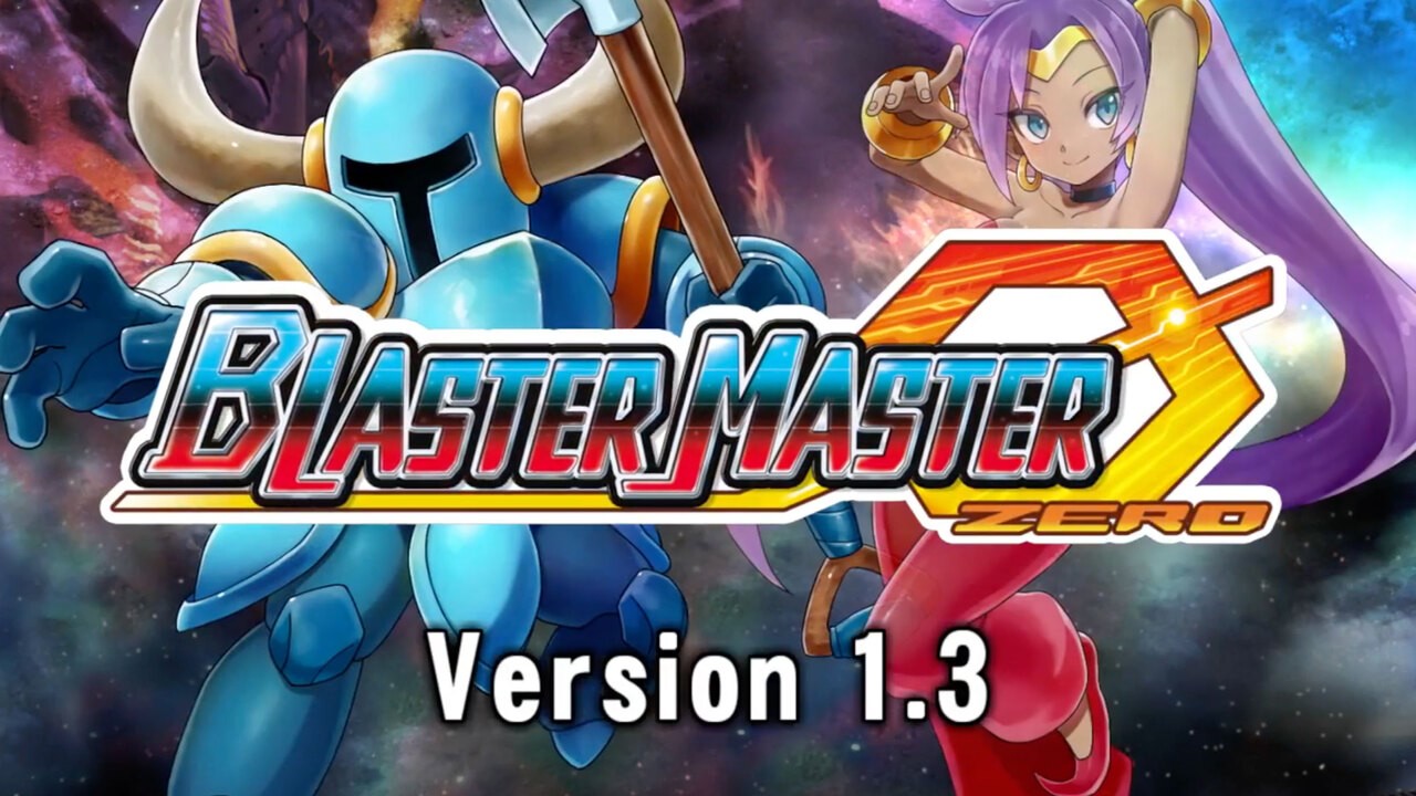 鏟騎士和山東加入Blaster Master Zero的世界