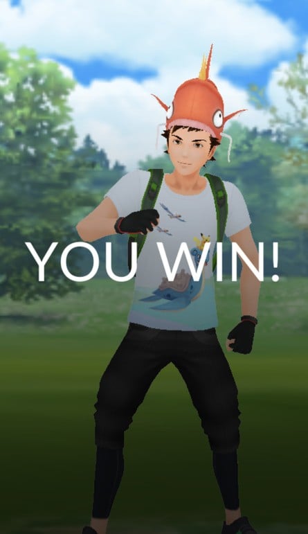 Pokémon GO Fashion Week Win