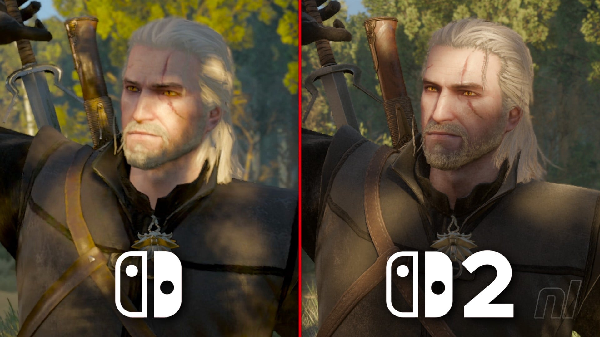 Video: The Witcher 3 Remastered Side-By-Side Comparison, Switch Vs. Switch 2