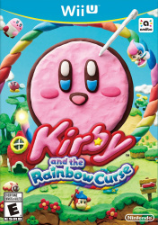 Kirby and the Rainbow Curse Cover