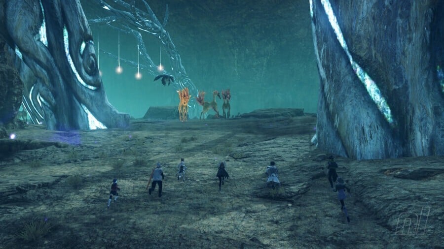 Glowing wooded area Xenoblade Chronicles 3