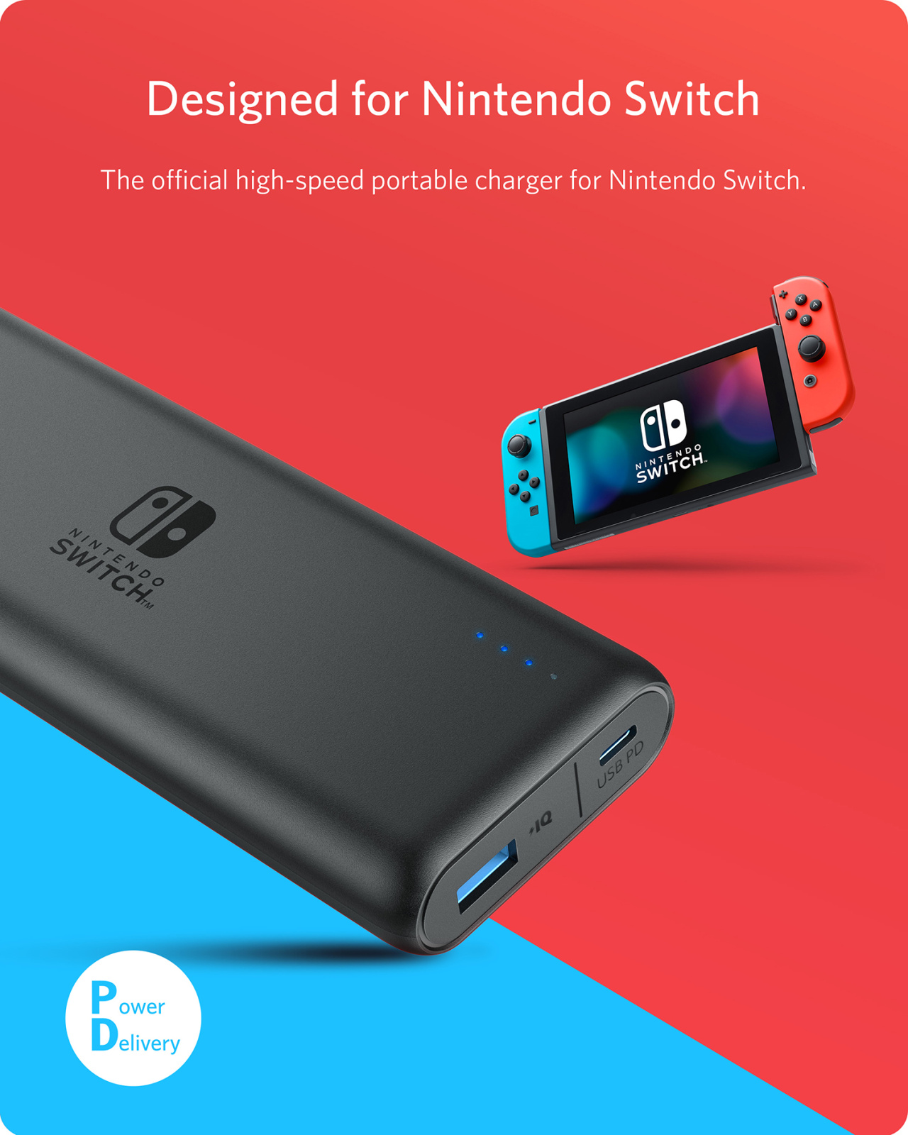 Charge Your Switch On The Go With These Officially-Licensed Portable Power Banks Nintendo Life