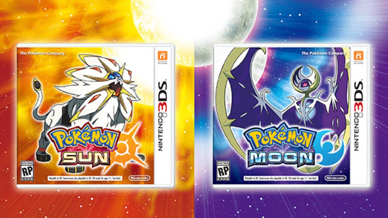 Pokemon Sun with bonus Solgaleo Figure for Nintendo 3DS