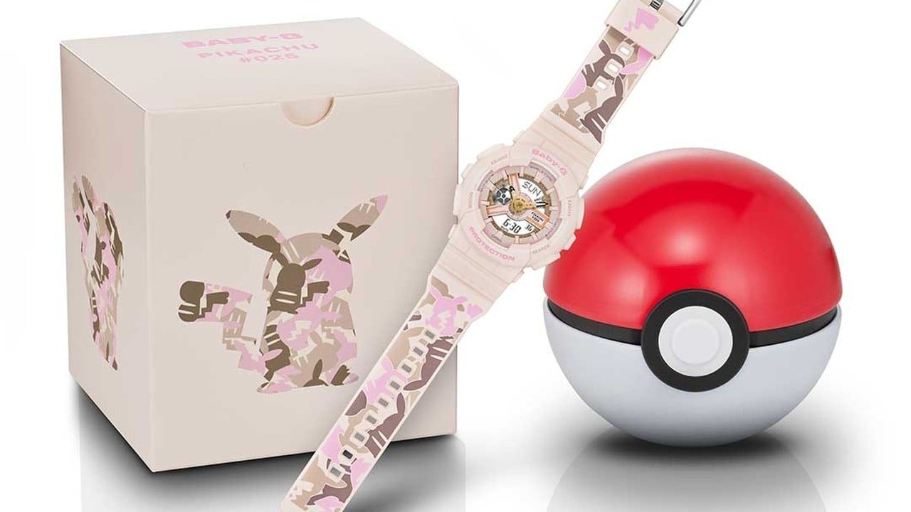 Casio unveils new Pokemon Pikachu BABY-G watch