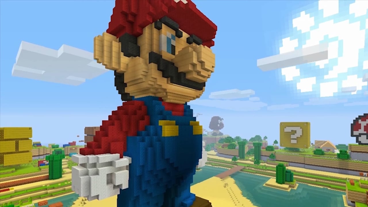 Mario minecraft deals nintendo switch