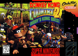 Donkey Kong Country 2: Diddy's Kong Quest Cover