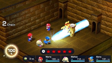 Super Mario RPG: How To Defeat Belome - Belome Temple 3