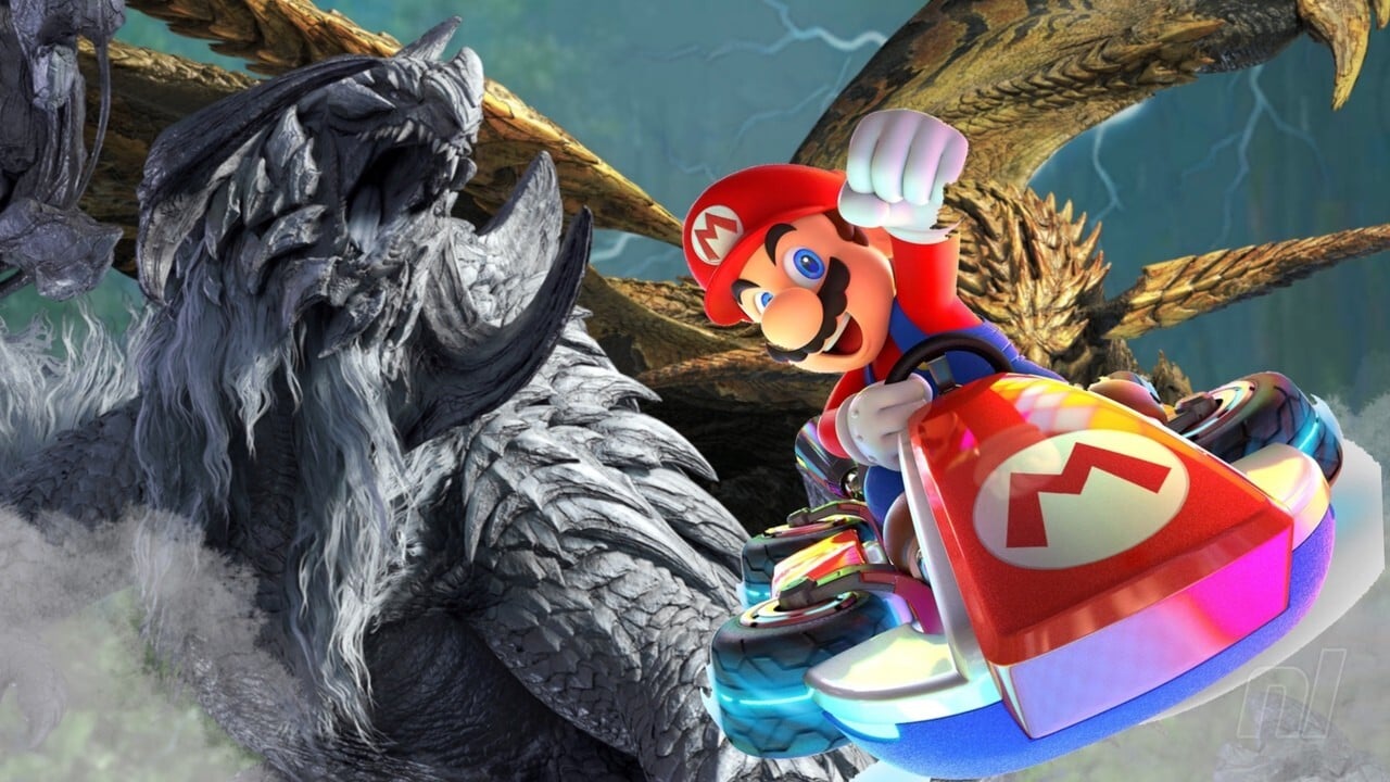 英國排行榜：Mario Kart 8抓住銀牌，因為Monster Hunter Wilds首次亮相