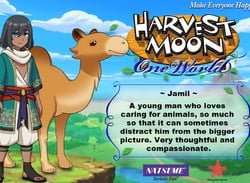 Get A Peek At A New Harvest Moon: One World Bachelor And His... Camel?