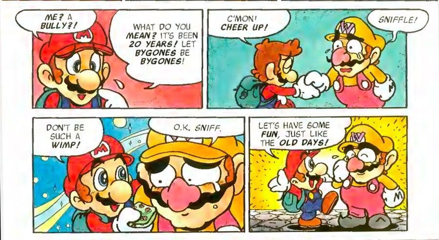 Mario Vs Wario Comic