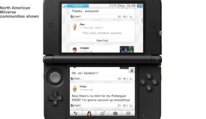Nintendo's Miiverse Social Network Finally Makes Its Way To The 3DS
