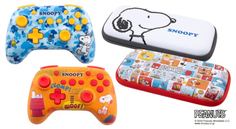 Snoopy Controller und Hüllen