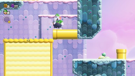 Super Mario Bros. Wonder Walkthrough: World 2 - Up 'n' Down With Puffy Lifts 8