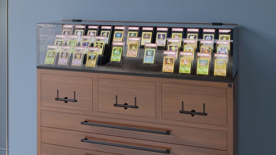 Pokemon Cards Collectors Cabinets