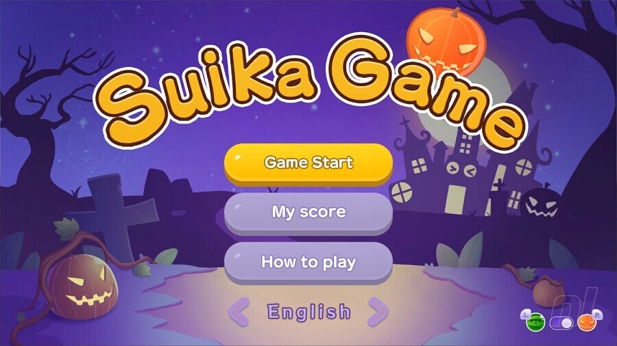 Suika game watermelon game update adds english language support