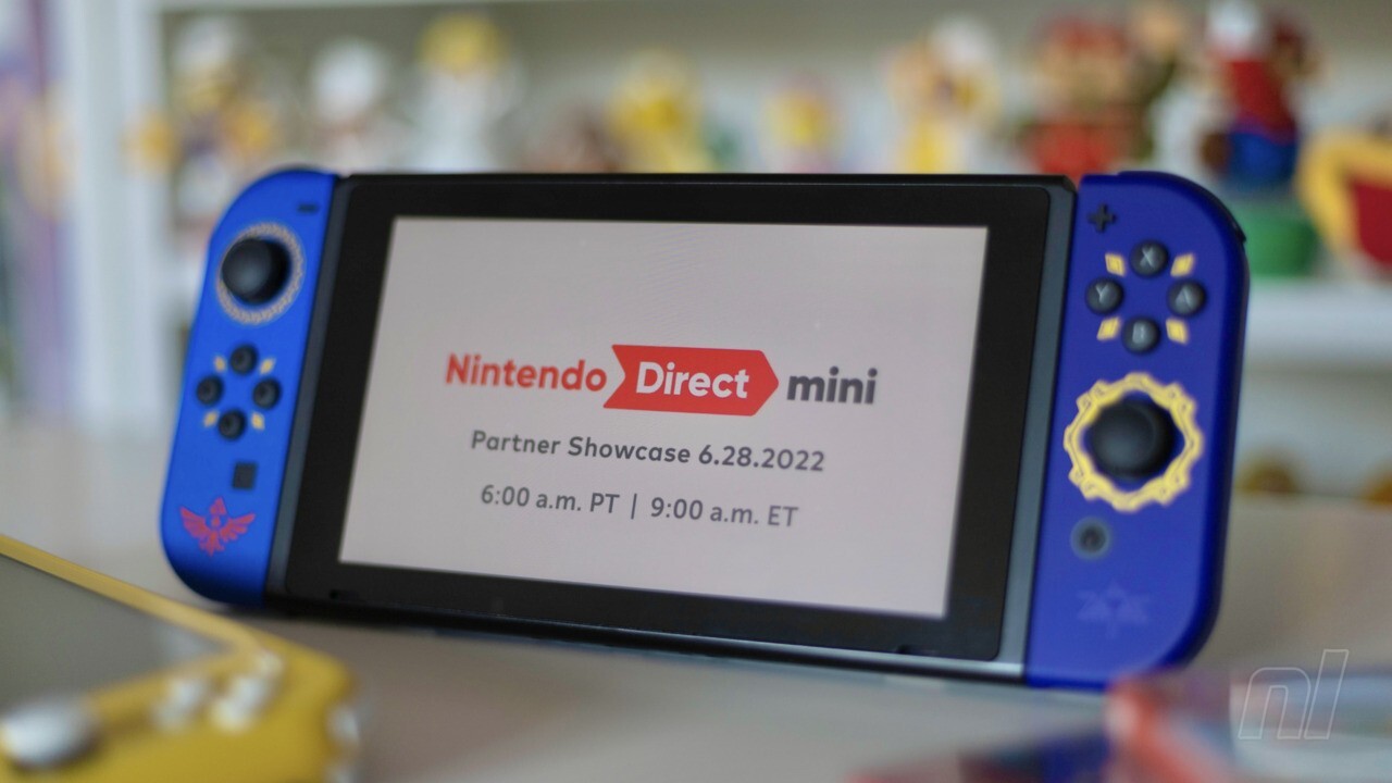 يعرض مخطط المعلومات الرسومي الرسمي من Nintendo جميع الألعاب من Direct Mini