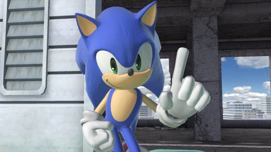 Sonic as seen in Super Smash Bros. Ultimate (2018)