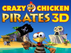Crazy Chicken Pirates 3D Cover