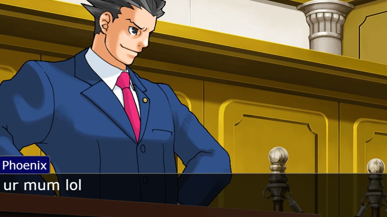 Random: this bot turns Reddit arguments into Phoenix Wright and Edgeworth yell at each other