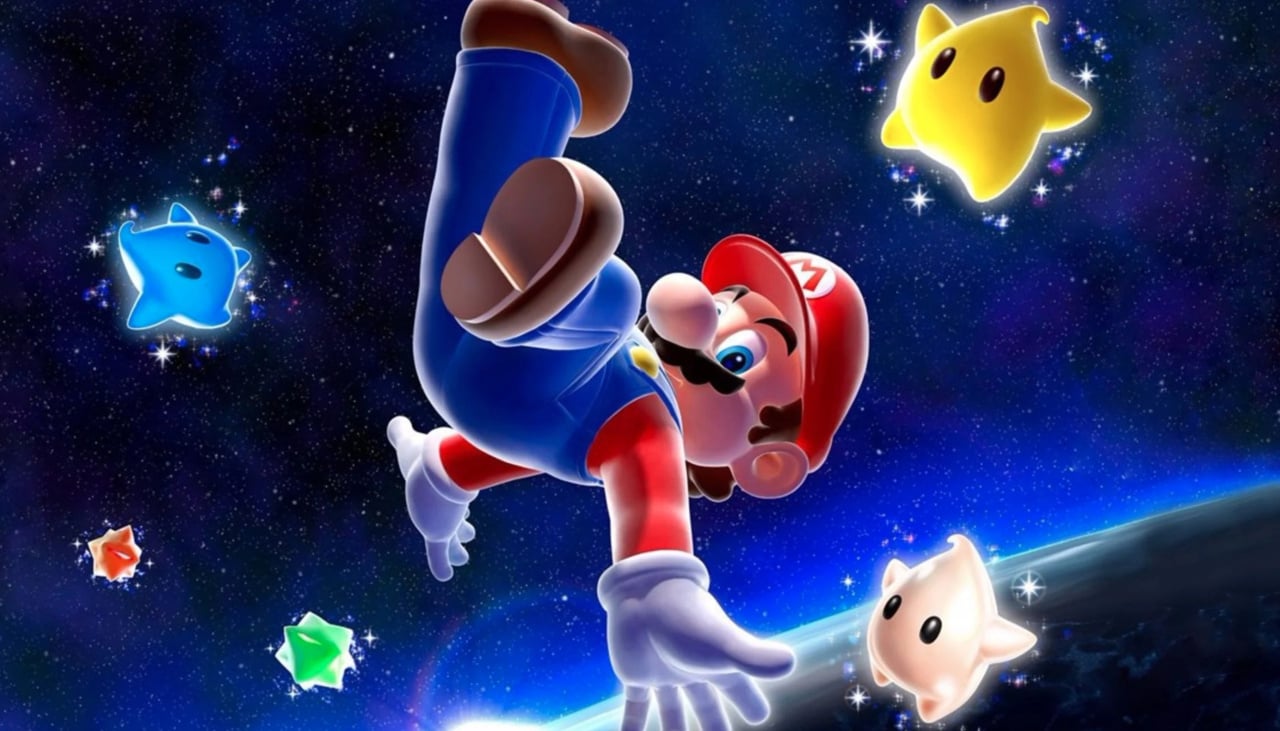 Bạn đã từng bao giờ tò mò muốn khám phá ý nghĩa đằng sau logo Super Mario Galaxy chưa? Hãy xem hình ảnh liên quan để có thể bỏ túi những thông tin bổ ích và thảo luận tình huống thú vị về trò chơi này cùng bạn bè.