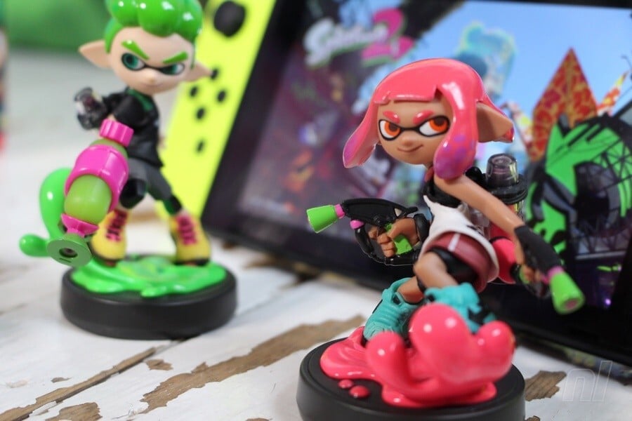 Splatoon amiibo and Nintendo Switch