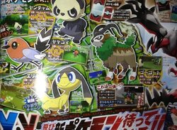 Four New Pokémon Make CoroCoro Appearance for Pokémon X & Y