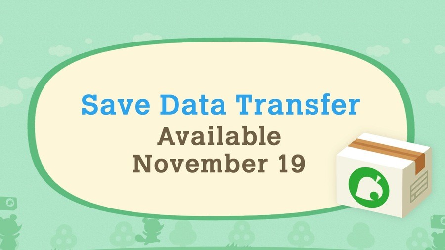 Animal Crossing Save Data Transfer