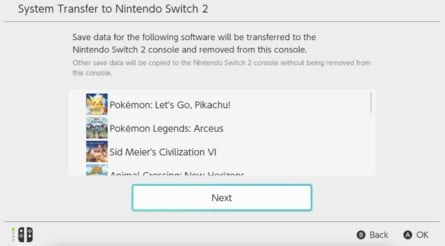 Screenshots from Switch 1