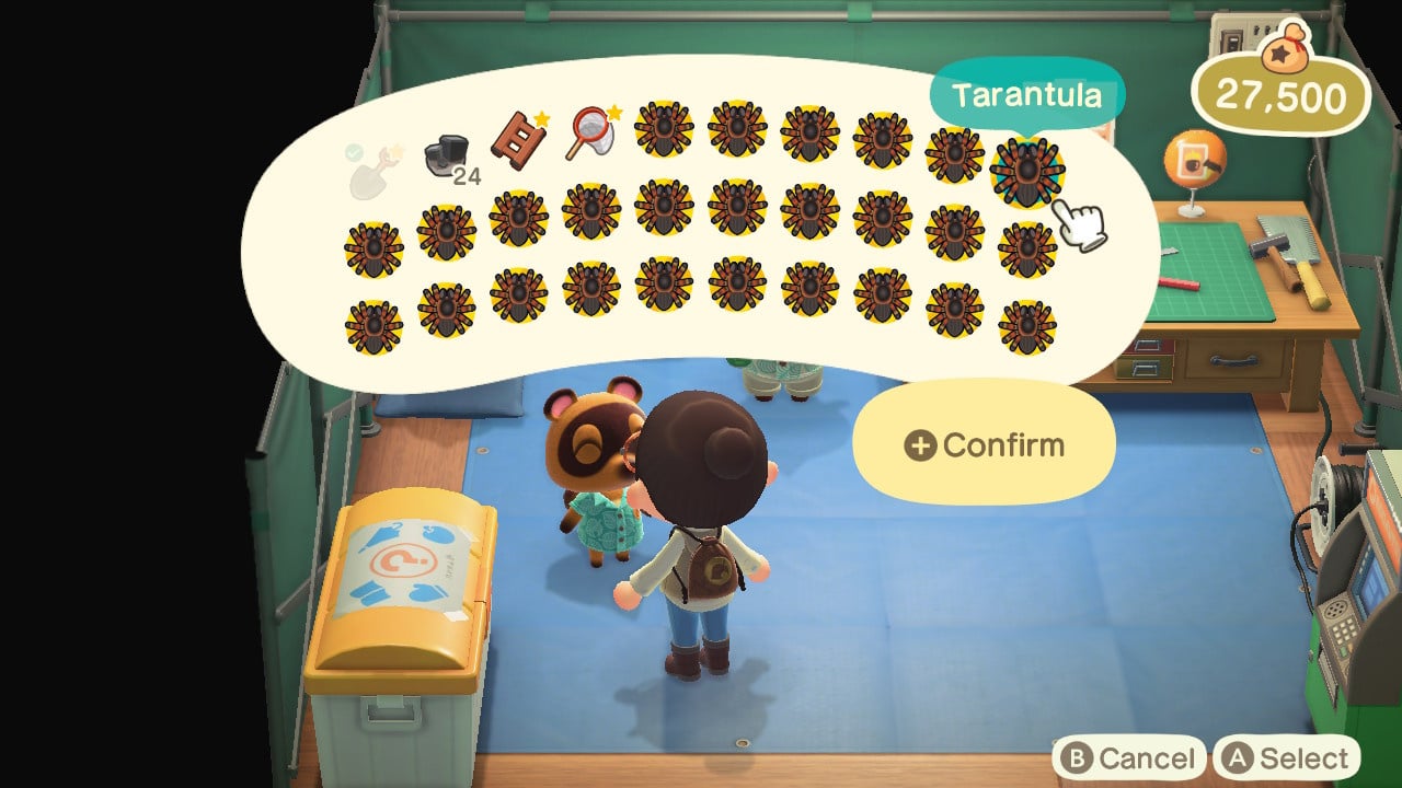 Animal Crossing: New Horizons: Tarantula Island - How To Spawn And Catch  Tarantulas | Nintendo Life