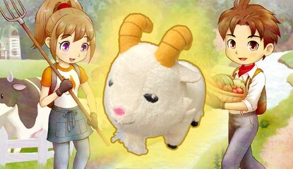 Story Of Seasons: A Wonderful Life Will Have Physical Edition, Goat Plushie Premium Edition