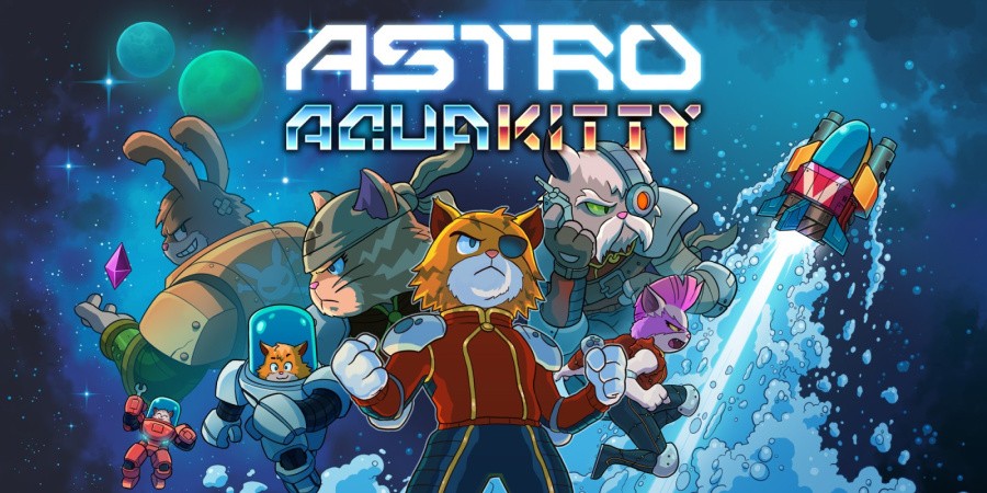 Astro Aqua Kitty