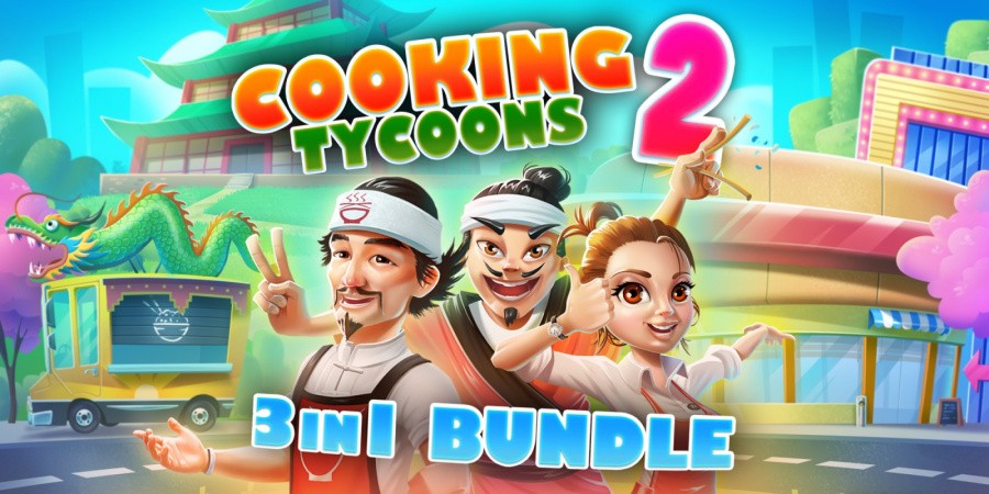 Cooking Tycoons 2: 3 in 1 Bundle
