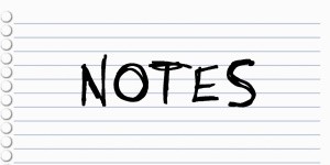 Notes