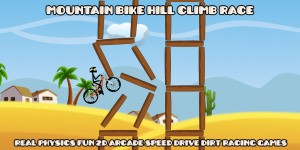 Mountain Bike Hill Climb Race: Real 2D Arcade Dirt Racing Games