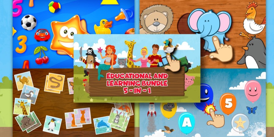 Educational and Learning Bundle - 5 in 1