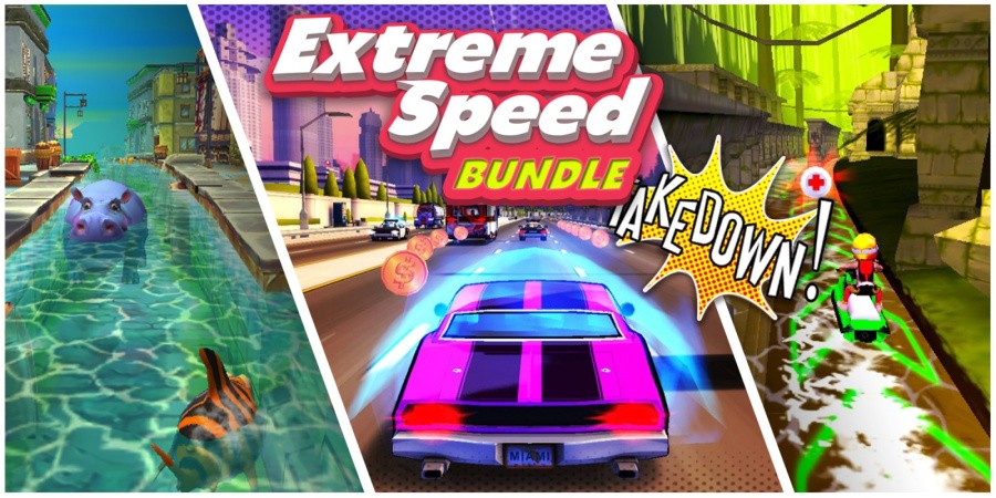 Extreme Speed Bundle Go! Fish Go! Adrenaline Rush, Jet Ski Rush