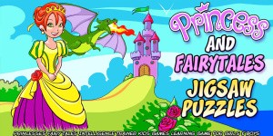 Princess and Fairytales Jigsaw Puzzles - Princesses Fairy Tales Intelligence Trainer Kids Games Learning Game for Girls & Boys