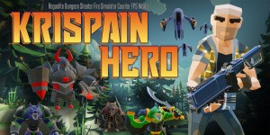 Krispain Hero:Roguelite Dungeon Shooter Fire Simulator Counter FPS World