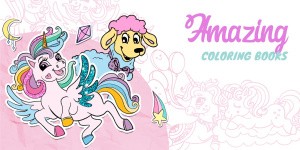Amazing Coloring Books Bundle