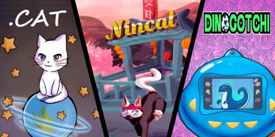 .Cat Nincat Dinogotchi