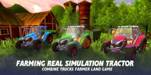Farming Real Simulation Tractor, Combine Trucks Farmer Land Game
