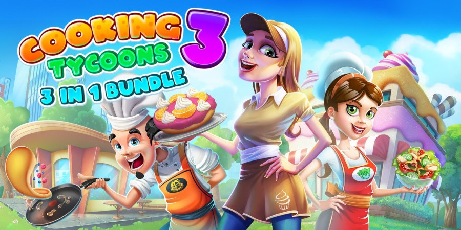 Cooking Tycoons 3: 3 in 1 Bundle